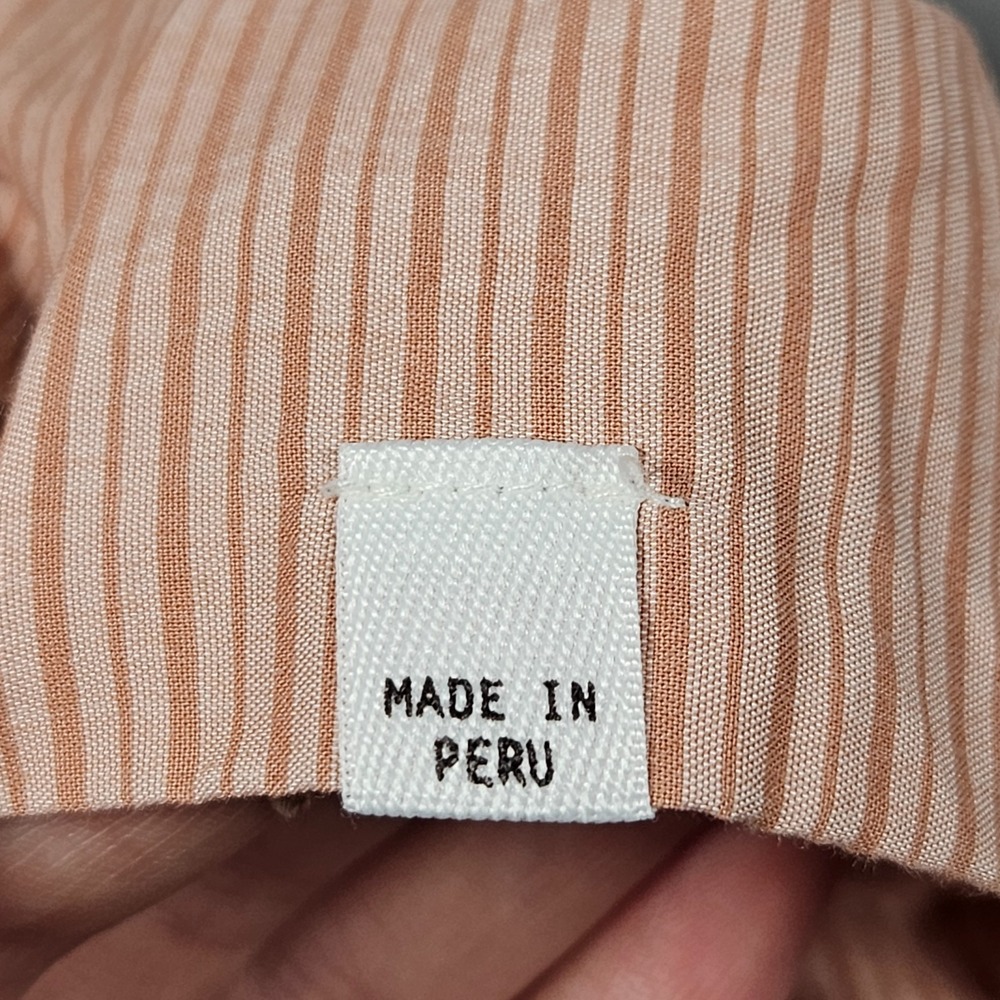 Billy Reid Chino‎ Pant Mens 34x33 Orange/Pink Khaki Pima Cotton Office Casual - Picture 11 of 12